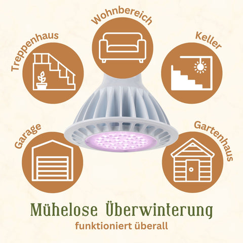 LED-Pflanzenlampe SPOT [18W] Vollspektrum