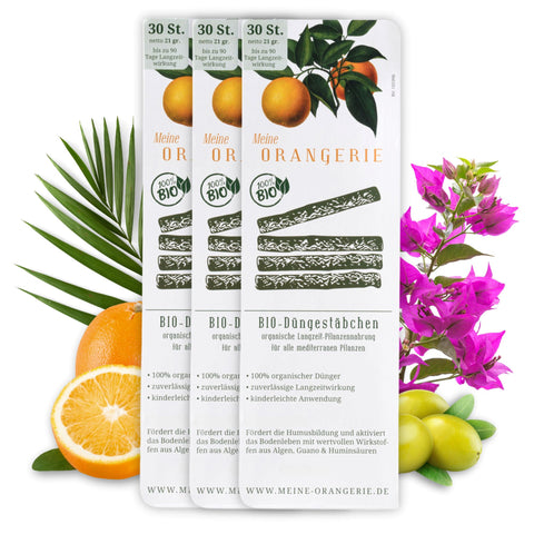 Meine Orangerie BIO-Düngestäbchen - organischer Zitrusdünger