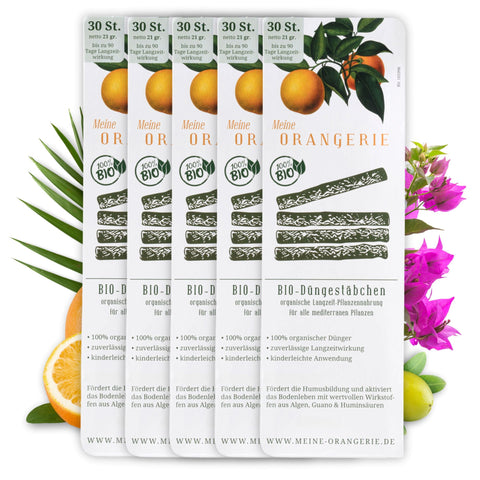 Meine Orangerie BIO-Düngestäbchen - organischer Zitrusdünger