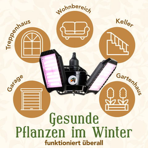 LED-Pflanzenlampe FLEX [60W] Vollspektrum
