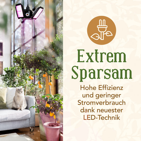 LED-Pflanzenlampe FLEX [100W] Vollspektrum