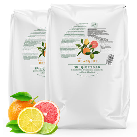 Meine Orangerie Zitruserde und mediterrane Pflanzenerde