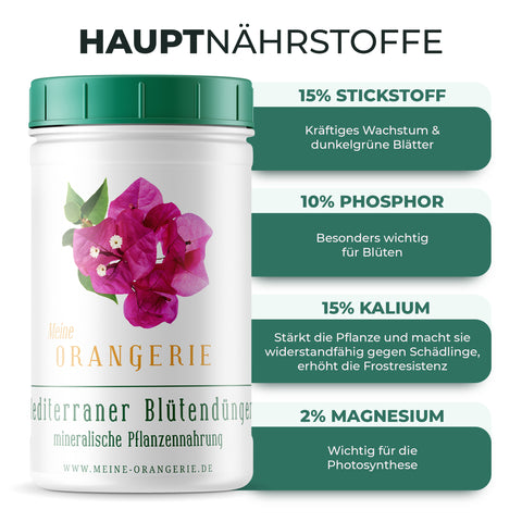 Meine Orangerie Blühpflanzendünger - Blütenzauber