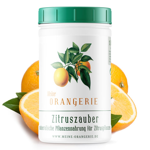 Meine Orangerie Zitruszauber - Profi Zitrusdünger für alle Zitruspflanzen