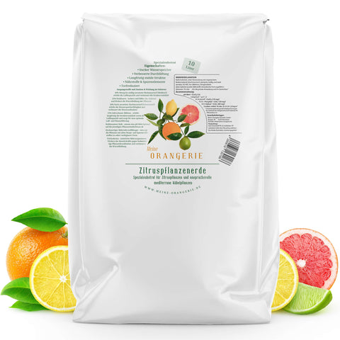 Meine Orangerie Zitruserde und mediterrane Pflanzenerde